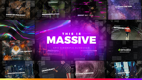 Videohive Massive - Epic Cinematic Slideshow 22111031