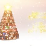 Videohive Merry Christmas Film Reel Wishes 18996758