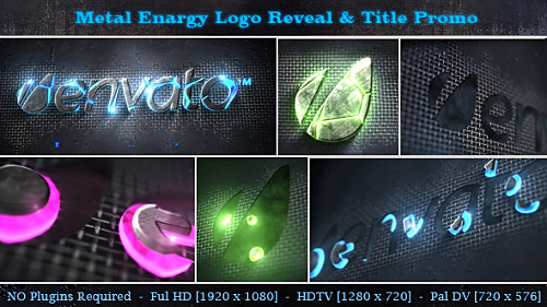 Videohive Metal Energy Logo Reveal & Title Promo