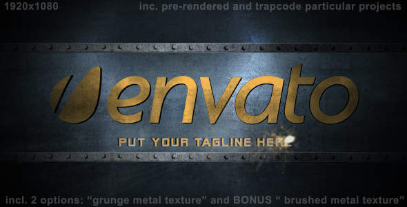 Videohive Metal Logo Intro 162319