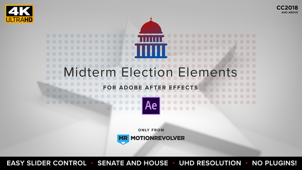 Videohive Midterm Election Elements Congress Senate 22771895