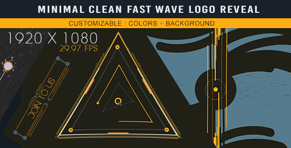 Videohive Minimal Clean Fast Wave Logo Reveal 17568824