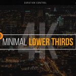 Videohive Minimal Lower Thirds 20493315