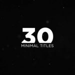 Videohive Minimal Titles 19182094