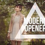 Videohive Modern Fashion Opener - Fast Glitch Slideshow 17273819
