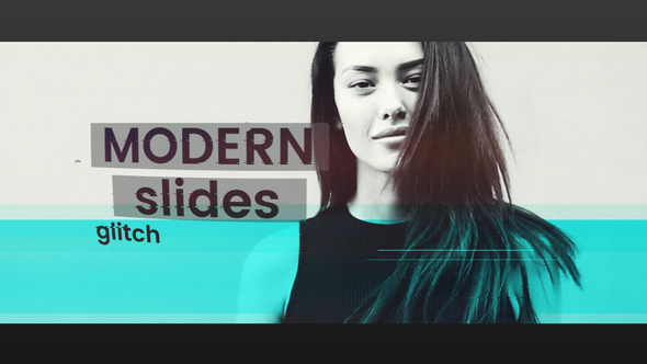 Videohive Modern Glitch Slide 20309413