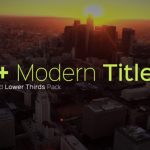 Videohive Modern Titles and Lower Thirds 16226249