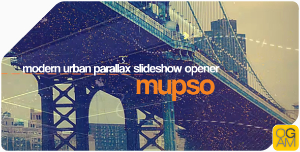 Videohive Modern Urban Parallax Slideshow Opener 19869804