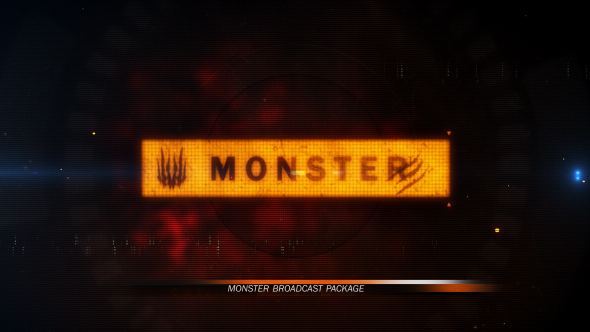 Videohive Monster Broadcast Package 16029360