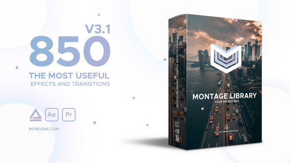 Videohive Montage Library - Most Useful Effects v3.1 21492033