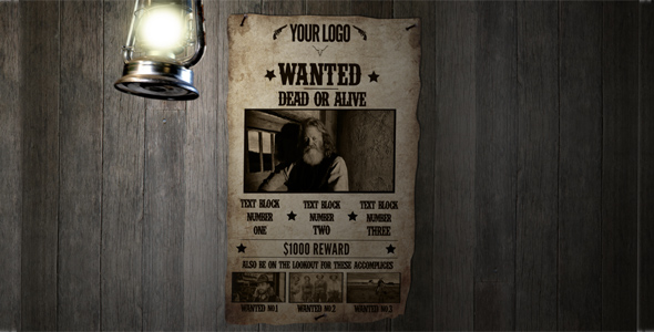Videohive Most Wanted 182561
