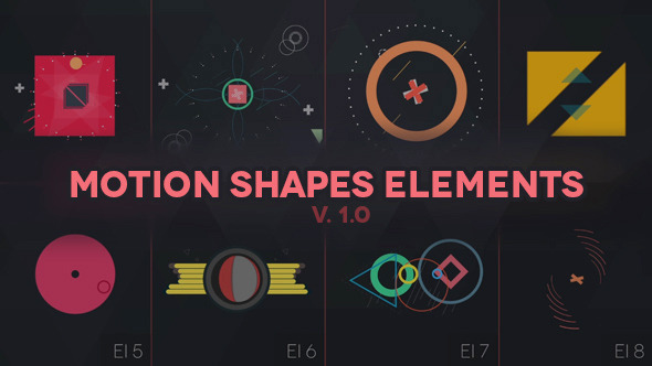 Videohive Motion Shapes - Animated Elements 10820198