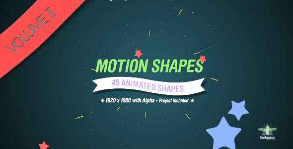 Videohive Motion Shapes Vol.2 3035620