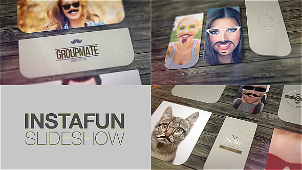 Videohive Mustaches And Beards Funny Slideshow 16142942