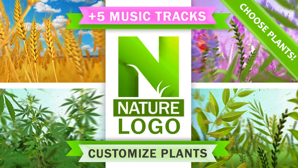 Videohive Nature Eco Plants Logo 22046864