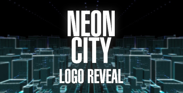 Videohive Neon City Logo Reveal 3407858