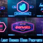 Videohive Neon Lights Badges 5486776