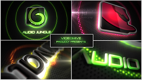 Videohive Neon-Vegas Lights Logo Reveal