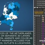 Videohive Netherlands Map Kit 18067280