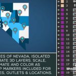 Videohive Nevada Map Kit 20782827