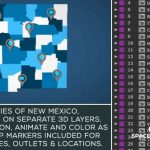 Videohive New Mexico Map Kit 20797693