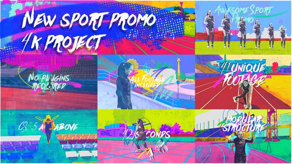 Videohive New Sport Promo 4K 24458750