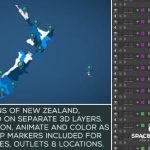 Videohive New Zealand Map Kit 18351216
