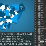 Videohive Nigeria Map Kit 26805762