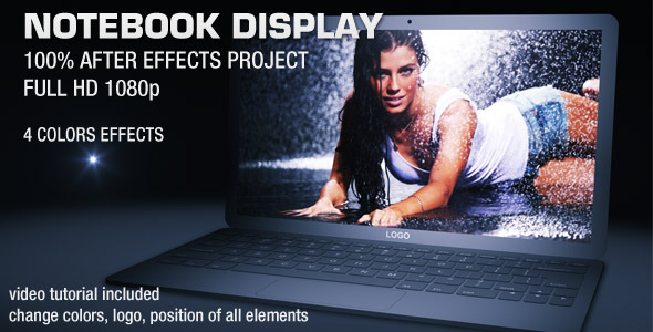 Videohive Notebook Display 2055548