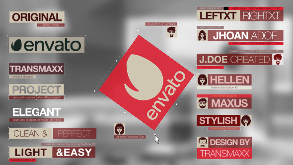 Videohive OClick Lower Thirds 15075333