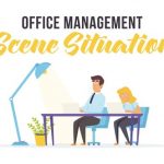 Videohive Office management - Scene Situation 27597097