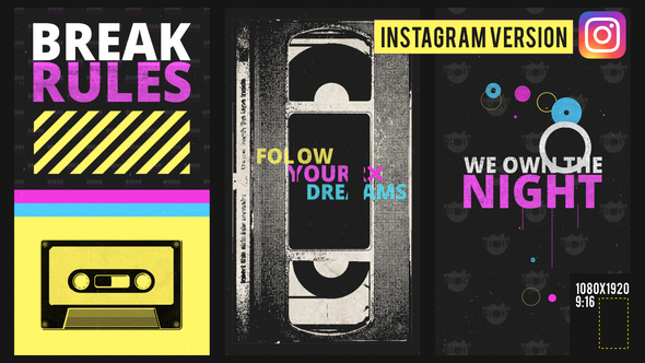 Videohive Own the Night Instagram version 22147052