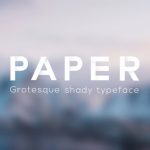 Videohive Paper - Grotesque Shady Animated Typeface 16453672