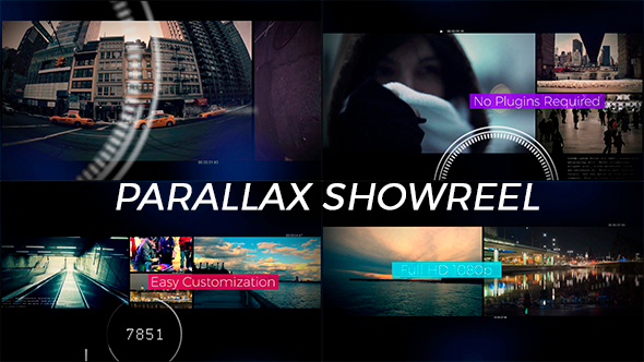 Videohive Parallax Footage Reel 13510452