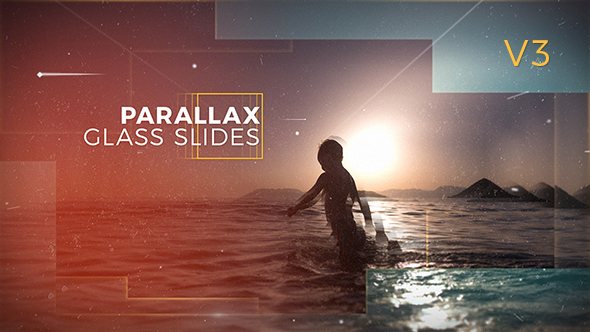 Videohive Parallax Glass Slides 17417847