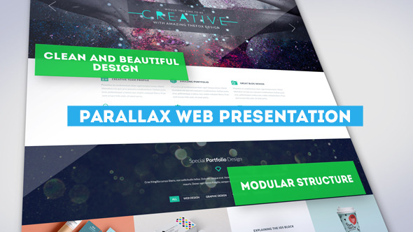 Videohive Parallax Web Presentation 10057422