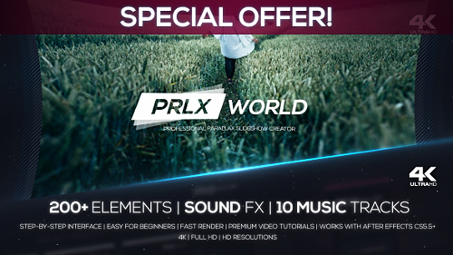 Videohive Parallax World - Professional Parallax Slideshow Creator 19423327