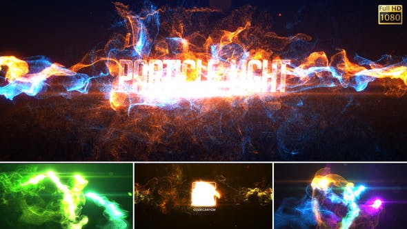 Videohive Particle Light Reveal 22385801