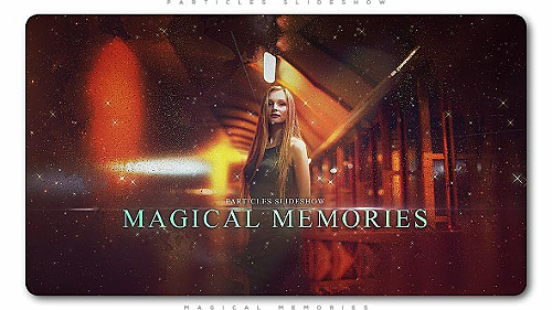 Videohive Particles Slideshow Magical Memories 20990905
