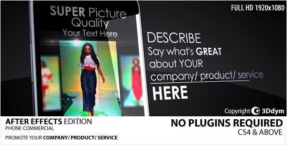 Videohive Phone Commercial 2031231