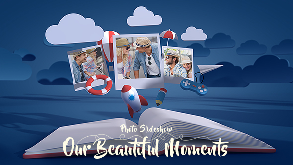 Videohive Photo Gallery Slideshow Our Beautiful Moments 17673453
