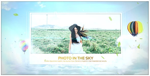 Videohive Photo in the Sky 18627623