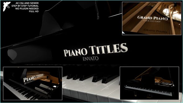 Videohive Piano Titles 26780122