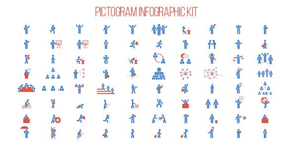 Videohive Pictogram Infographic Kit 11745802