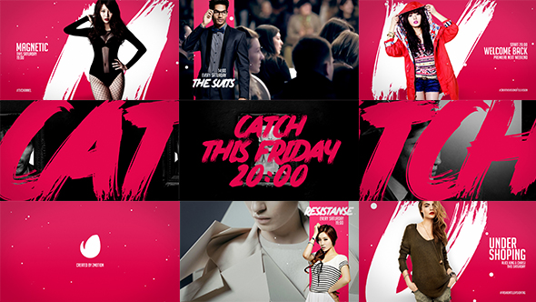 Videohive Pink Fashion Broadcast 15769993