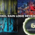 Videohive Pixel Rain Logo Reveal 20913151