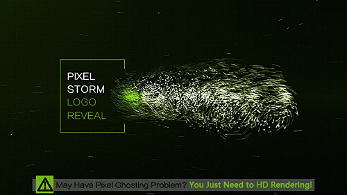 Videohive Pixel Storm Logo Reveal 19484106