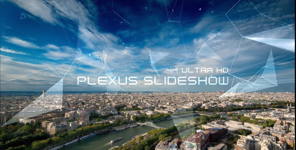 Videohive Plexus Slideshow 4K 18839900