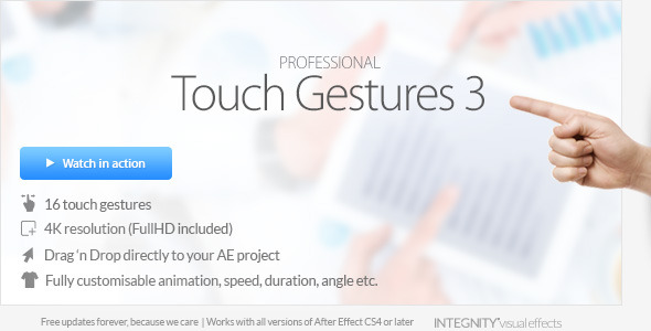 Videohive Professional Touch Gestures 303783