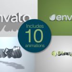 Videohive Quick Clean 3D Logo Pack 9847509